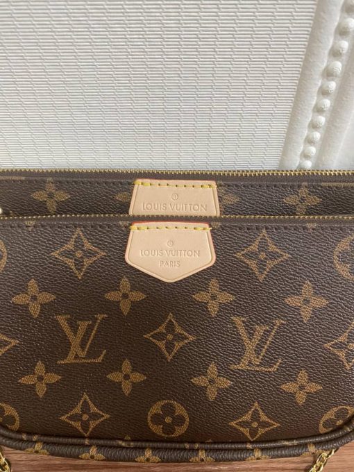 Louis Vuitton Multi Pochette Accessoires Brown 24Cm - Image 2