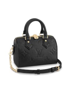 Louis Vuitton Speedy Bandouliere 20 Black M58953