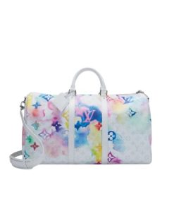Louis Vuitton Keepall 50 Monogram Watercolor M45758