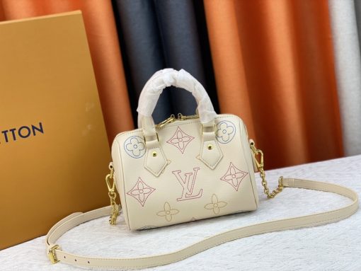 Louis Vuitton Speedy Bandouliere Monogram Empreinte 20Cm M46667 - Image 7