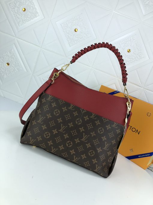 Louis Vuitton Maida Hobo Handbag Red Monogram 33Cm - Image 8