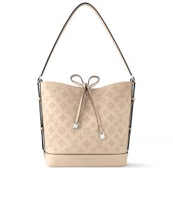 Louis Vuitton Flore Perforated Mahina Beige 22Cm