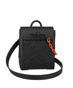 Louis Vuitton Nano Steamer Black 20Cm M58707