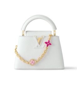 Louis Vuitton Capucines Mini White 21Cm M23718