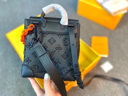 Louis Vuitton Nano Steamer Black 20Cm M58707 - Image 6