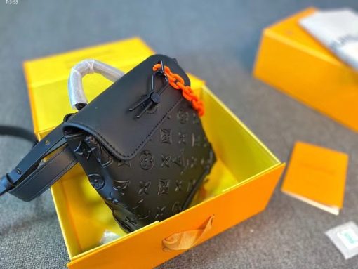 Louis Vuitton Nano Steamer Black 20Cm M58707 - Image 7