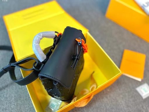 Louis Vuitton Nano Steamer Black 20Cm M58707 - Image 8