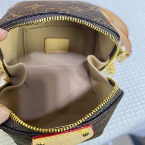 Louis Vuitton Just In Case Monogram Canvas Leather Brown 13Cm M47096 - Image 9