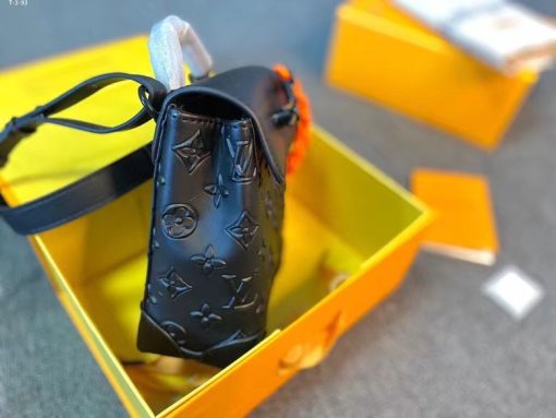 Louis Vuitton Nano Steamer Black 20Cm M58707 - Image 9