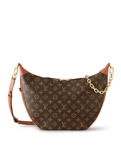 Louis Vuitton Loop Hobo Monogram Canvas Brown 40Cm M46311