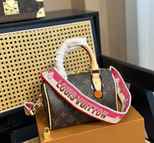 Louis Vuitton Speedy Bandouliere 20 Fuchsia M45948 - Image 10