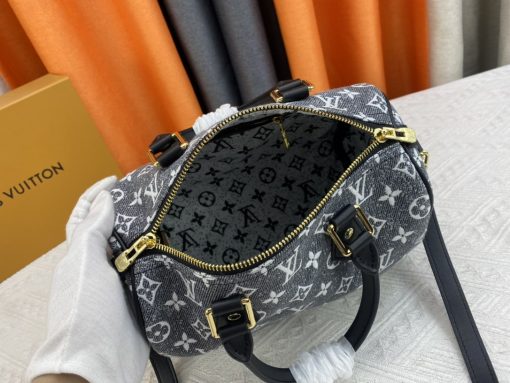 Louis Vuitton Speedy Bandouliere 25 Grey M21464 - Image 2