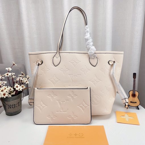 Louis Vuitton Neverfull Full Cream Mm 32Cm M46676 - Image 2