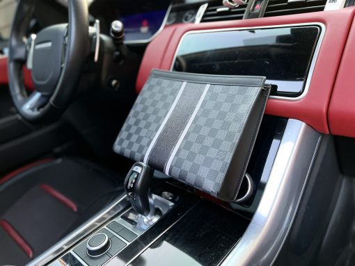 Louis Vuitton X Fragment Pochette Voyage Damier Graphite 27Cm - Image 7