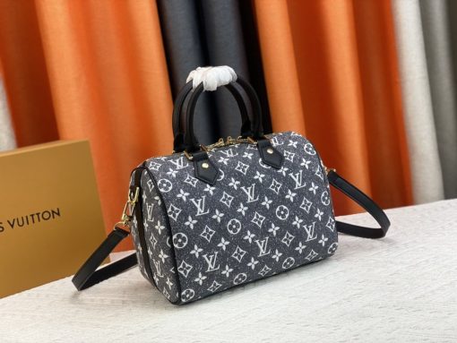 Louis Vuitton Speedy Bandouliere 25 Grey M21464 - Image 8