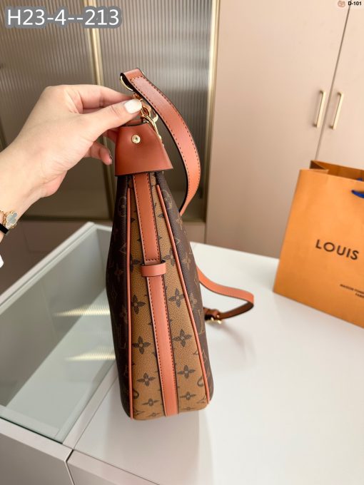 Louis Vuitton Loop Hobo Monogram Canvas Brown 35Cm M46311 - Image 8