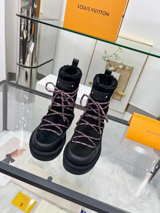 Louis Vuitton Aspen Platform Ankle Boot Beige 1Ac767 - Image 5