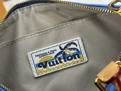 Louis Vuitton Keepall Bandouliere 25 Bright Blue 25Cm M24999 - Image 9