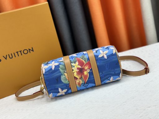 Louis Vuitton Keepall Bandouliere 25 Bright Blue 25Cm M24999 - Image 6