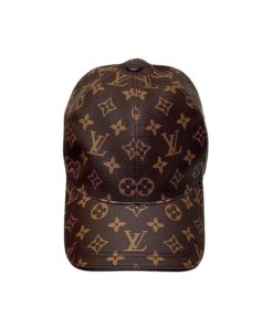 Louis Vuitton Monogram Coated Canvas Cap Brown