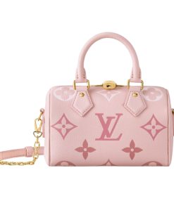 Louis Vuitton Speedy Bandouli?re 20 Pink 20Cm