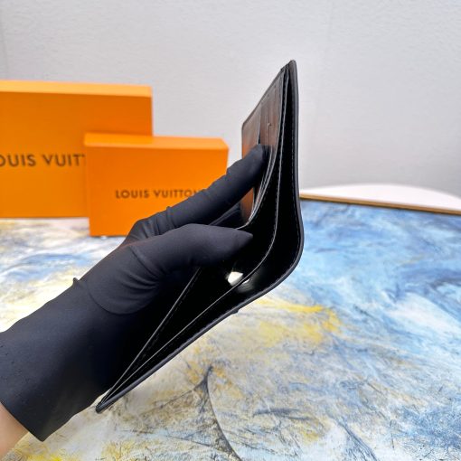 Louis Vuitton Marco Wallet Black 11Cm M81742 - Image 9
