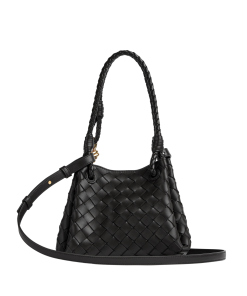 Bottega Veneta Women Small Parachute Black