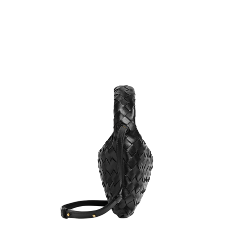 Bottega Veneta Women Mini Hop Bag Black - Image 3