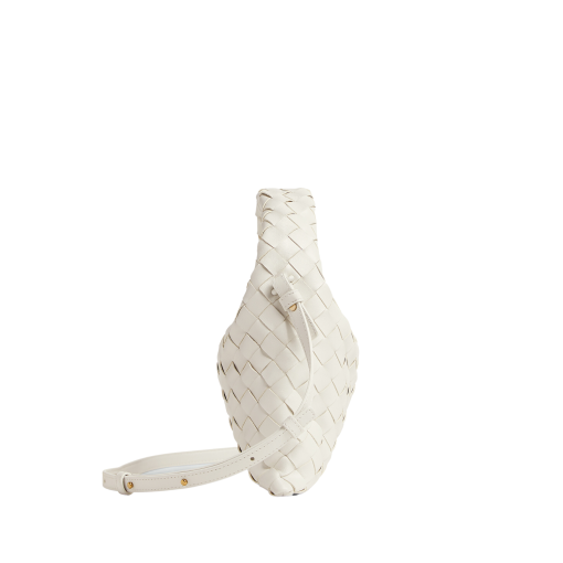 Bottega Veneta Women Mini Hop Bag Bottega Veneta Women Mini Hop Bag White - Image 4