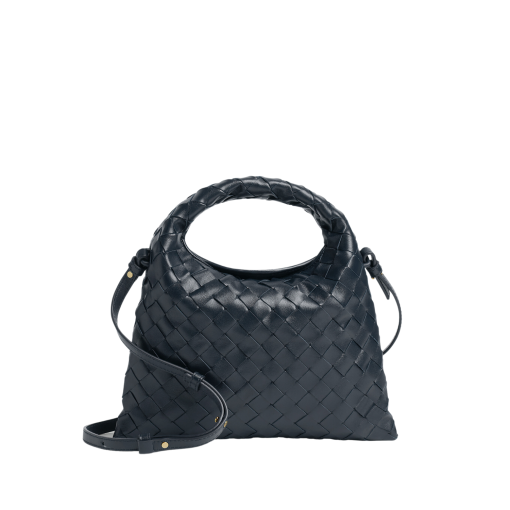Bottega Veneta Women Mini Hop Bag Shadow - Image 3
