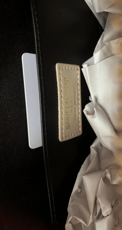 Saint Laurent Lou Camera Bag In Quilted Leather Beige Gold 23Cm 612544Dv7072721 - Image 8