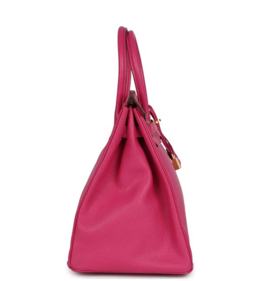 Hermès Birkin 35 in Rose Tyrien with Gold Hardware - Image 3