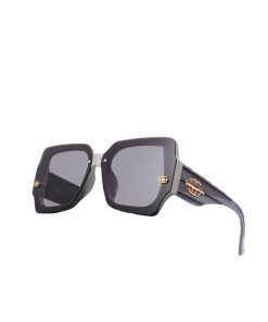 Gucci Gg Gradient Square Sunglasses With Line In Grey