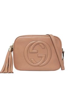 Gucci Soho Small Leather Disco Bag Pink 308364 A7M0G