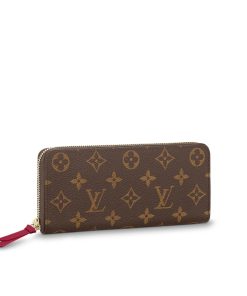 Louis Vuitton Cl?Mence Wallet Fuchsia M60742