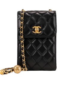 Chanel Shoulder Black Bag Ap1448L