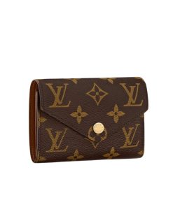 Louis Vuitton Victorine Wallet Brown 12Cm