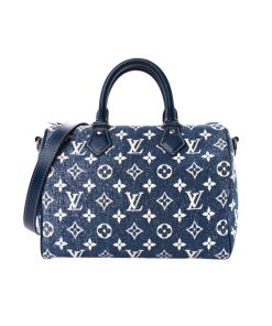 Louis Vuitton Speedy Bandouliere 25 Navy Blue M59609