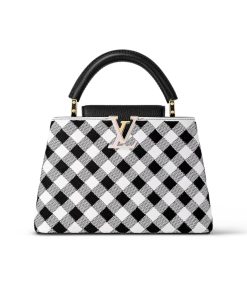 Louis Vuitton Capucines Black 32Cm M20716