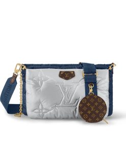 Louis Vuitton Maxi Multi Pochette Accessoires Silver M21057