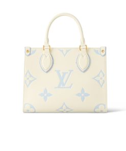 Louis Vuitton Onthego Pm Candy Blue 25Cm M46833