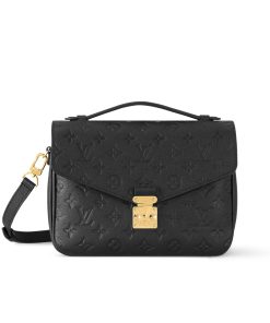 Louis Vuitton Monogram Canvas Pochette M?Tis Black 25Cm