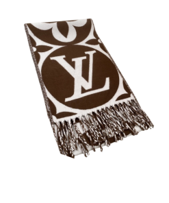 Louis Vuitton LV Medallion Wool Scarf