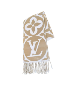 Louis Vuitton LV Medallion Wool Scarf