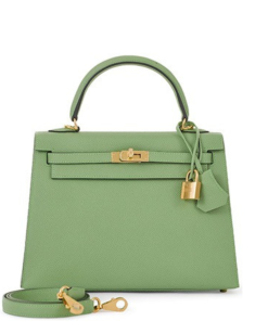 Hermes Birkin 30 Celeste Epsom Gold Hardware