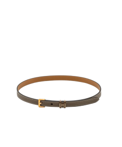 Hermes Pop H 15 Belt Epsom Etoupe RGHW Stamp U