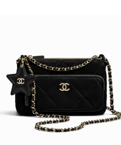 Chanel Velvet Effect Nylon Bag