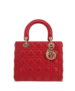 Christian  Lady Dior Red 24cm