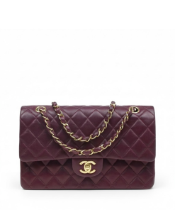 Chanel Classic 11.12 Handbag Burgundy