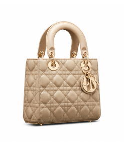Small Lady Dior My ABCDior Bag – Sand Cannage Lambskin 20cm